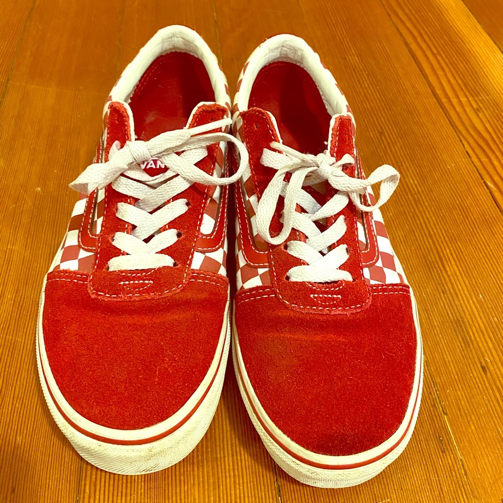 🐞 Red Checkered Old Skool Vans 🐞 2/$50